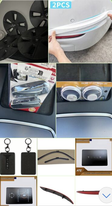 Qəza dayanma nişanları: Tesla model 3 üçün reflektör. 
Cütü 50 m. Tek-tek 30 m — 5