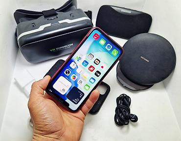 Apple iPhone: IPhone 11, Б/у, 64 ГБ, Красный, Наушники, 91 % — 12