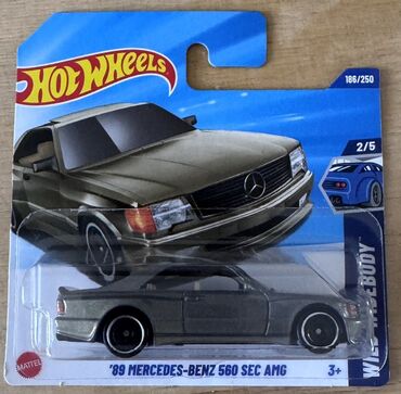 ваг ком: Hot Wheels ‘89 Mercedes-Benz 560 SEC AMG (серия Widebody) -