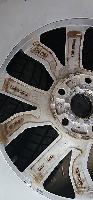 Диски: Литые Диски R 17 Volkswagen, Комплект, отверстий - 5, Б/у — 9