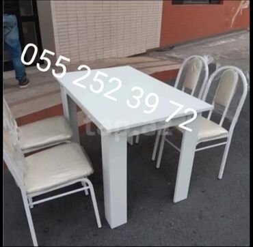 Stullar: Stol və stul - gözəl mətbəx dəstimiz. Bağ evlərinizi, kafelərinizi — 22