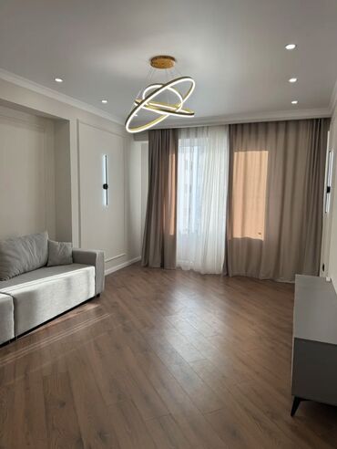 тоголок молдо фрунзе: 2 комнаты, 62 м², Элитка, 11 этаж, Евроремонт