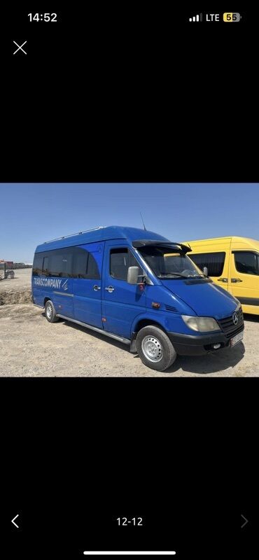 Автобусы и маршрутки: Автобус, Mercedes-Benz, 2003 г., 2.7 л, 16-21 мест