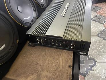 аудио усилитель купить: Avtomobil akustika paketi – Soundmax + Kenwood Tərkib: - 4 ədəd — 4