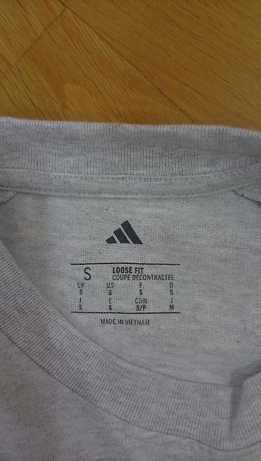 Футболки: Мужская футболка, Adidas, S, цвет - Серый — 3