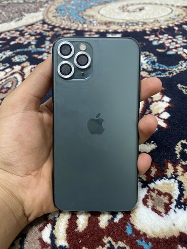 айфон 11 про макс 256 гб цена бишкек бу: IPhone 11 Pro, Колдонулган, 64 ГБ, Заряддоочу түзүлүш, Каптама, 71 %