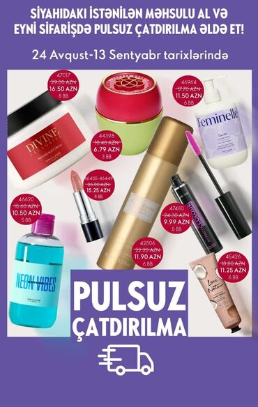 Bədənə qulluq: Oriflame bədən və şəxsi qulluq məhsulları – seçilmiş kolleksiyalar — 93
