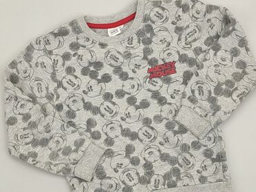 bluzka sweterkowa na ramiączkach: Sweatshirt, Disney, 5-6 years, 110-116 cm, condition - Good