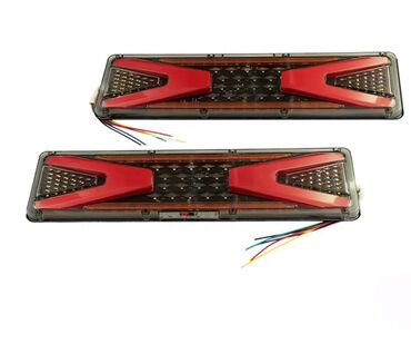 Передние фары: Светодиодные задние фонари для авто/прицепов Функции в одном корпусе — 11