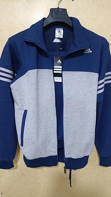 кийим: Мужская спортивная куртка и кофта на молнии Adidas. - Куртка — 3