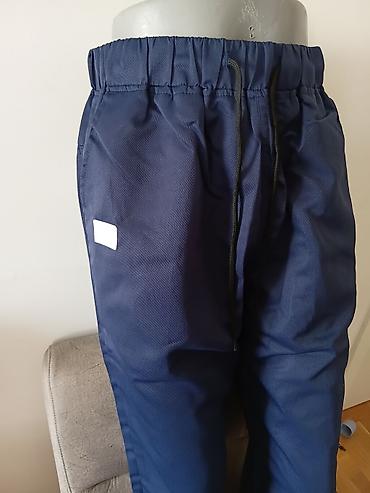 Pantalone: Muške radne pantalone – modeli sa gumom u struku - Materijal: čvrsta — 10