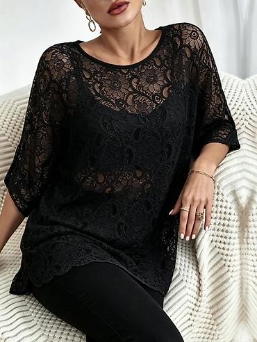 zensko: Ženska čipkana bluza sa 3/4 rukavima
1600 din — 3
