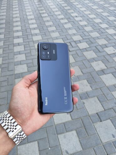 redmı not 8: Xiaomi Redmi Note 12S, 256 GB, rəng - Qara, 
 Düyməli, Barmaq izi