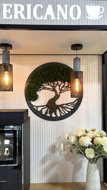 Панно: Панно ручной работы – это уникальный фито-декор из мха, который — 14