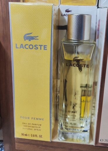 lacoste qadin etri qiymeti: Lacosta Parfum 100ml xanimlar ucun A klass original ile 1:1