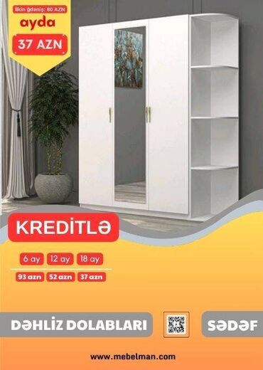 mebel kuhni: Dəhliz dolabı, Yeni, Düz dolab, Azərbaycan