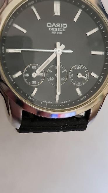 Ručni satovi: Casio Beside BEM-504 muški analogni sat - Kućište od nerđajućeg — 5