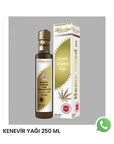 et mehsullari: Hekimhan Kenevir Tohumu Yağı – 250 ml - Tərkib: 100% kenevir toxumu — 1