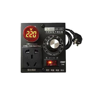 потенциометр: Регулятор напряжения/мощности TYQ-4000W (AC 220V) Функции: - Плавное — 1
