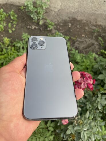 айфон камера: IPhone 11 Pro, Б/у, 256 ГБ, Space Gray, Защитное стекло, Чехол, 76 %