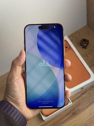 macbook air m1 16: IPhone 17 Pro Max, Б/у, 512 ГБ, Оранжевый, Зарядное устройство, Защитное стекло, Чехол, 93 % — 5
