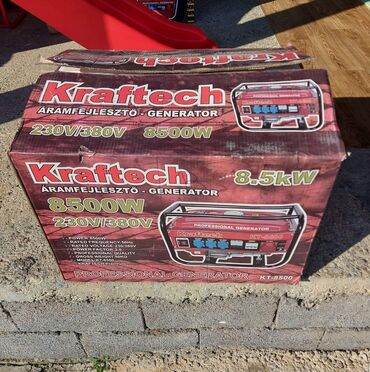 Agregati: GERMANY KRAFTECH 8.5KW BENZINAC POTROSNJA 1L-1H Tri monofazne — 3