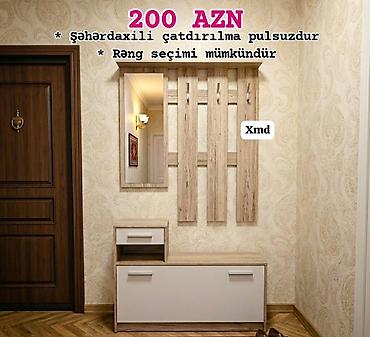 Ev və bağ: Dəhliz üçün çoxfunksiyalı asma askılıq və şkaf dəsti - Komplekt — 1
