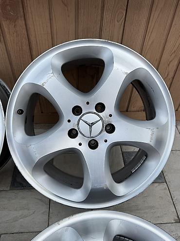 рига 30: Литые Диски R 17 Mercedes-Benz, Комплект, отверстий - 5, Б/у — 4