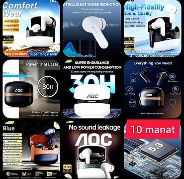 soyuducu ev: Yeni Simsiz (Bluetooth) Qulaqcıqlar, rəng - Ağ — 4