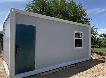Продажа торговых контейнеров: Модульный контейнерный дом/офис из сэндвич‑панелей. Размеры от : 6/3 — 2