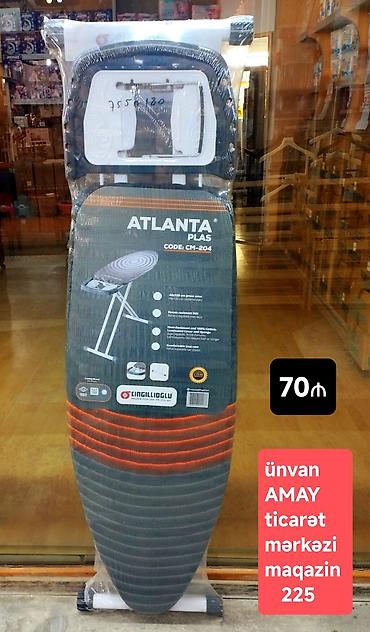 ucuz utu: ATLANTA PLAS ütü masası – Code: CM-204 - Ütüləmə səthi: 45×120 sm - — 1