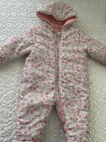 детские комплекты с начесом: Kombinezon, Qız üçün, 3 - 6 ay, Mothercare