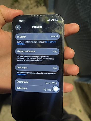 iphone 13 pro max ucuz: IPhone 15, 128 GB, Qara, Face ID — 7