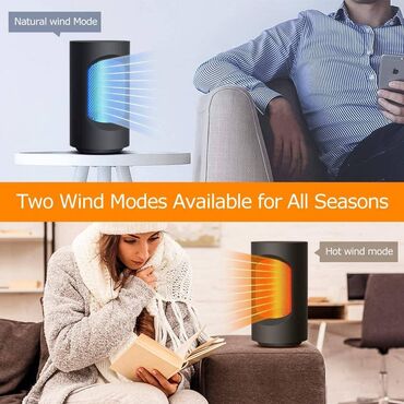 Etažne peći i kamini: Grejalica Homful 600W NOVA Kalorifer Greje Posle 3 Sekunde Termostat — 5