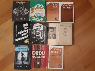 Bədii ədəbiyyat: Kitablar. Чтобы посмотреть все мои обьявления,нажмите на имя продавца — 17