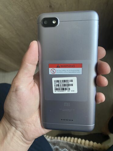 телефон xiaomi redmi: Xiaomi, Redmi 6A, Б/у, 32 ГБ, цвет - Серый, 2 SIM