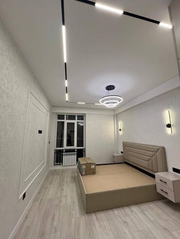 квартиры в рассрочку ош: 2 комнаты, 67 м², Элитка, 10 этаж, Дизайнерский ремонт