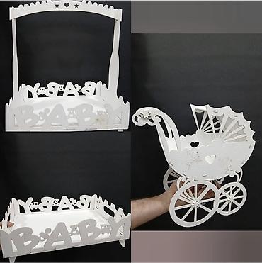 en ucuz helium sarlar: Seri rəng yenidir 3 ü birlikdə satılır MDF “Baby” temalı dekor seti - — 1