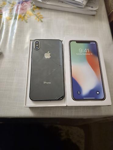 redmi note 12t pro: IPhone X, 64 GB, Qara, Qırıq — 3
