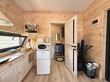 Посуточная аренда домов: 19 м², 1 комната, Забор, огорожен, Евроремонт — 10