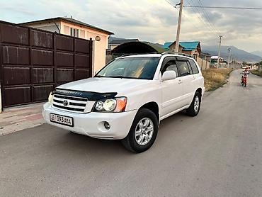 жалабат машина: Toyota Highlander: 2002 г., 3 л, Автомат, Газ, Жол тандабас — 1