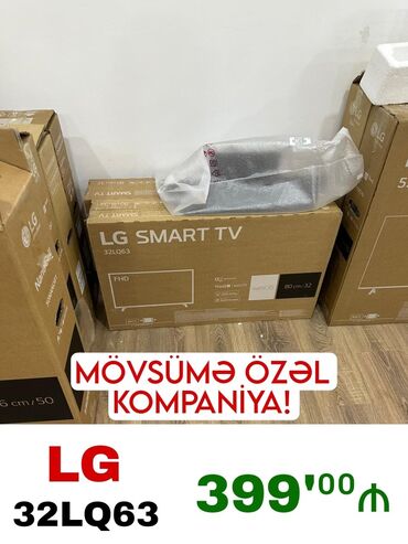 xacu tv: Lg32lq63 Smart Full hd 2023 Polsa 82ekran Yalniz bizde anbarda