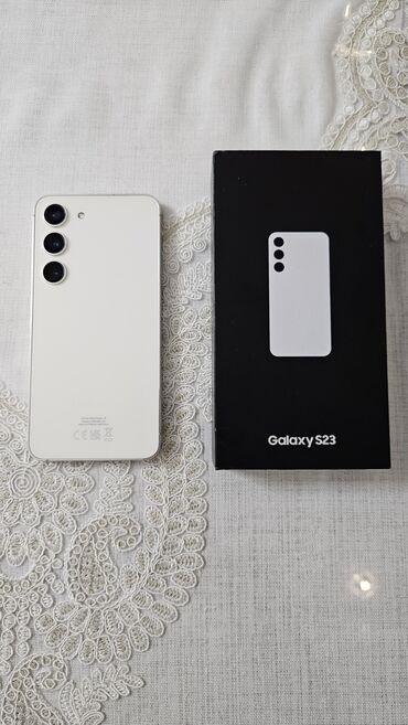 Samsung: Samsung Galaxy S23, 256 GB, rəng - Ağ, Simsiz şarj — 1