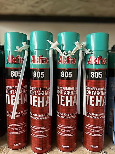 Комплектующие для дверей: Монтажная пена, Новый, Akfix, Платная доставка — 1