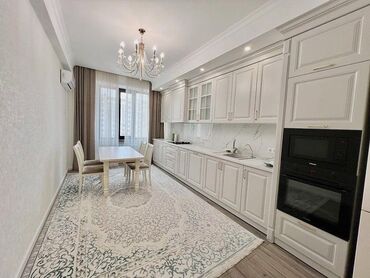 продажа квартир в городе токмок: 3 комнаты, 107 м², Элитка, 9 этаж, Евроремонт