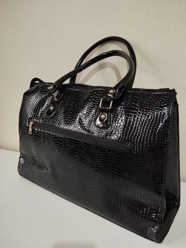 Çantalar: Sumka 50 30 sm təmiz deri alınıb 299 azn — 3