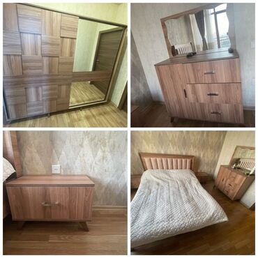 кухонная мебель в баку каталог: ((9338))*Asya* Yataq desti. Taxt bazasizdi. Matrasyla birlikde