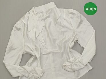 Koszule i bluzki: Bluzka, XL (EU 42), stan - Dobry, wzór - Jednolity kolor, kolor - Biały