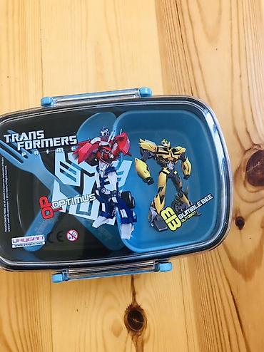 plastik qablar: Transformers Prime uşaq yemək qabı dəsti - Mövzu: Transformers Prime — 5