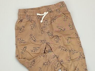bezowe skorzane legginsy: Spodnie dresowe, So cute, 9-12 m, stan - Dobry